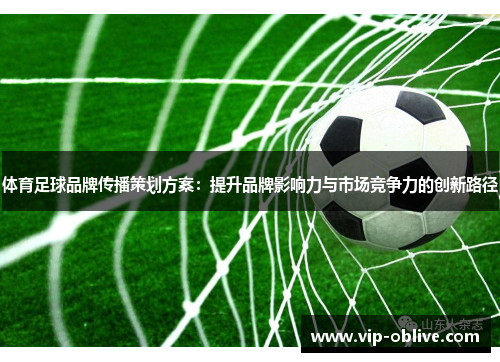 体育足球品牌传播策划方案：提升品牌影响力与市场竞争力的创新路径