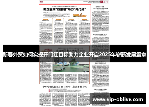 新春外贸如何实现开门红目标助力企业开启2025年崭新发展篇章